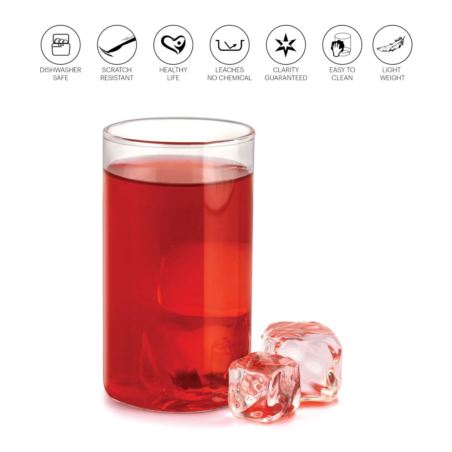 Round - Water glasses - Set of Six