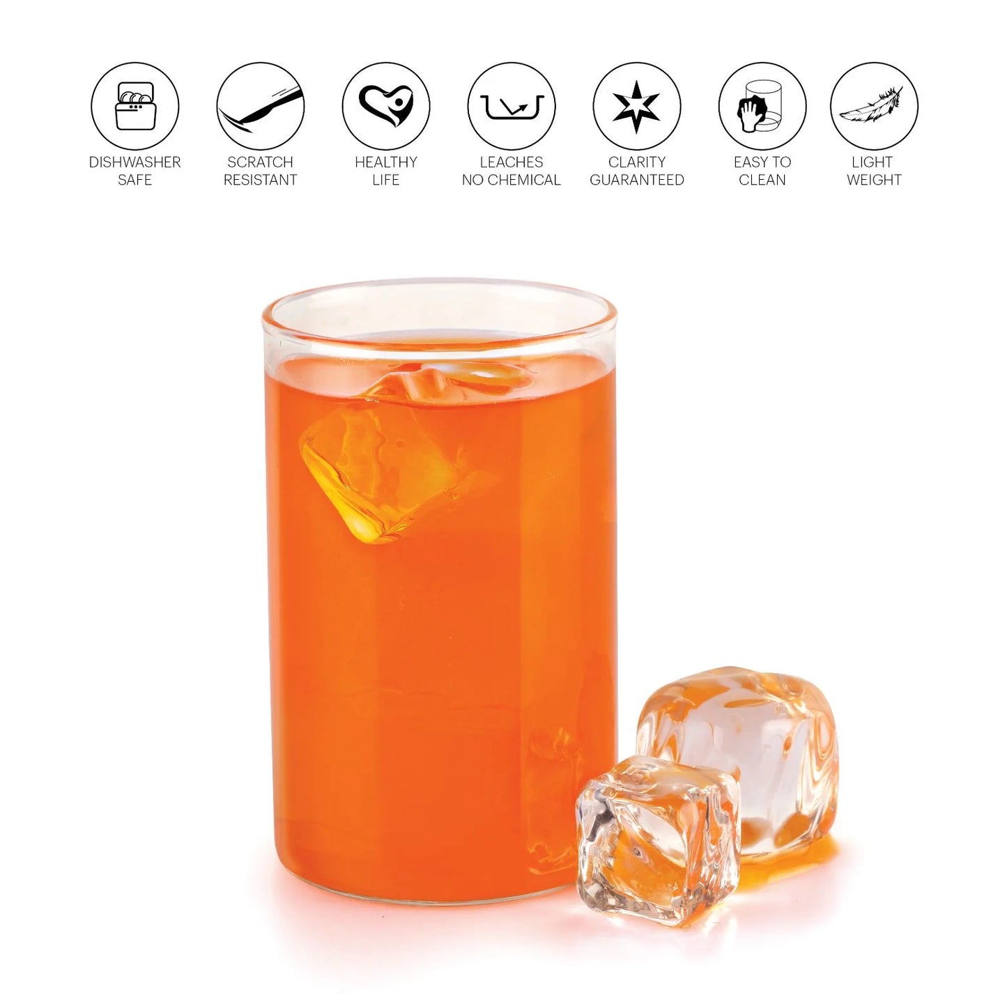 Round - Water glasses - Set of Six