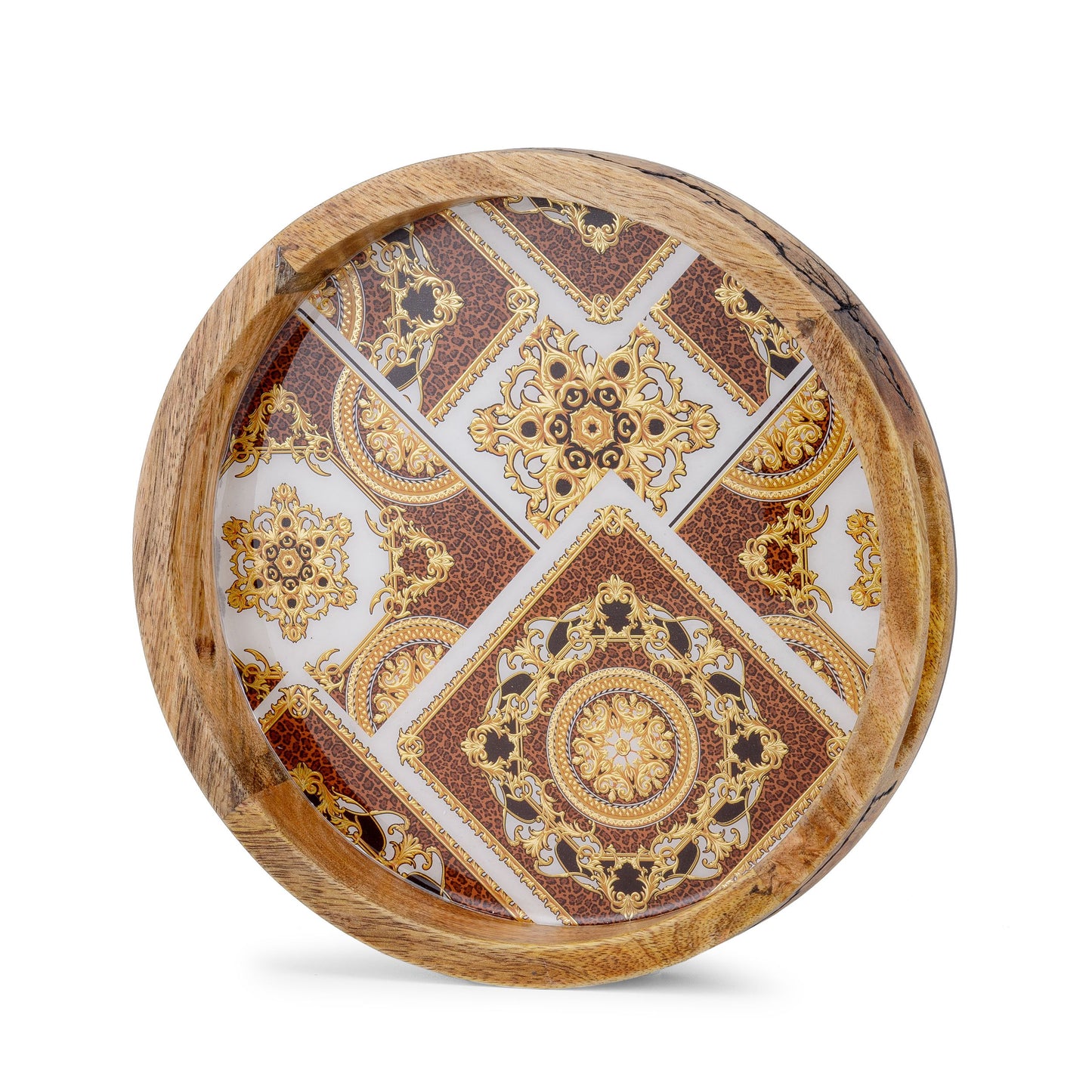 Indiano - Round tray- Set of 2