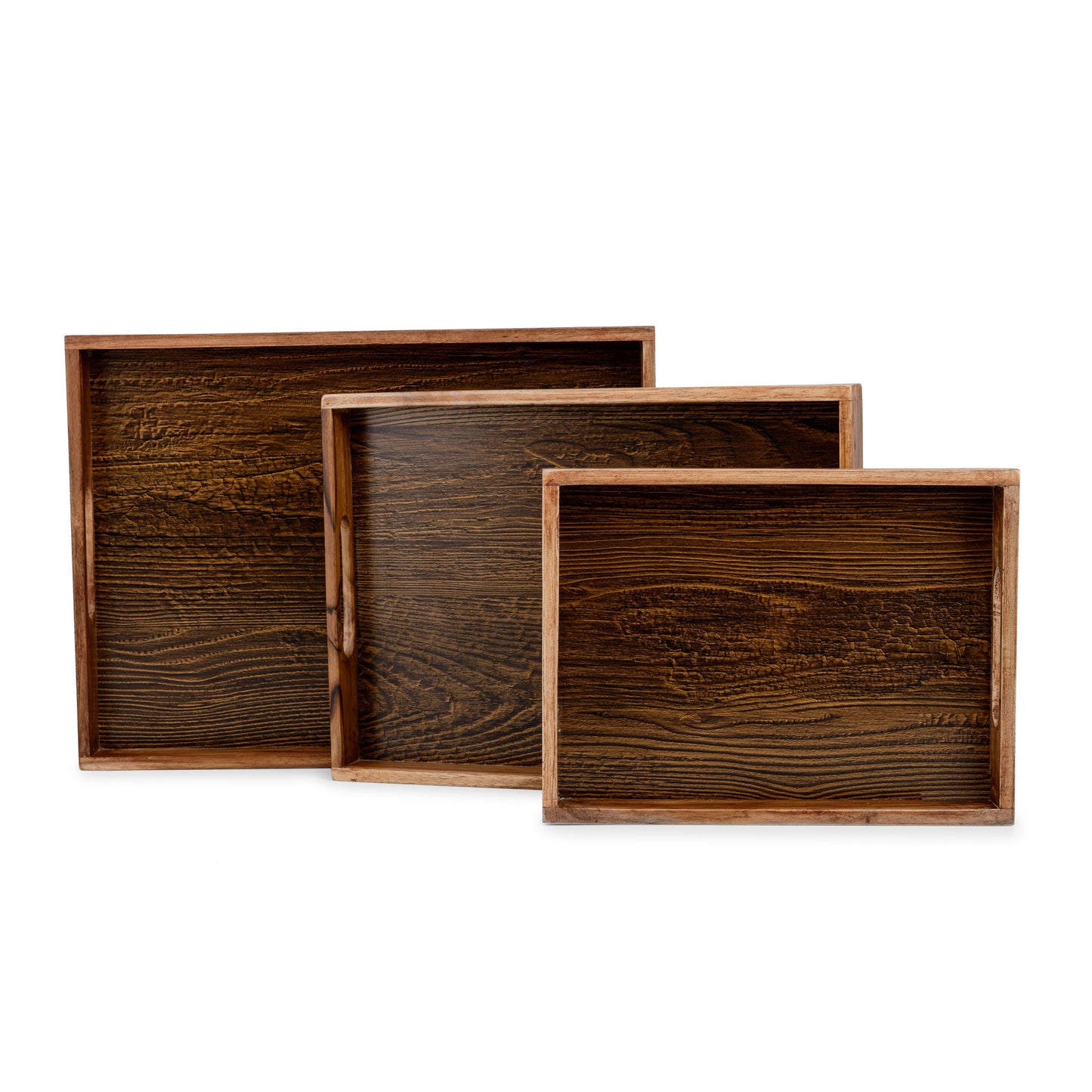 Foresta naturale - Rectangle tray - Set of 3