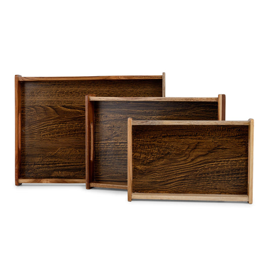 Foresta naturale - Rectangle tray - Set of 3