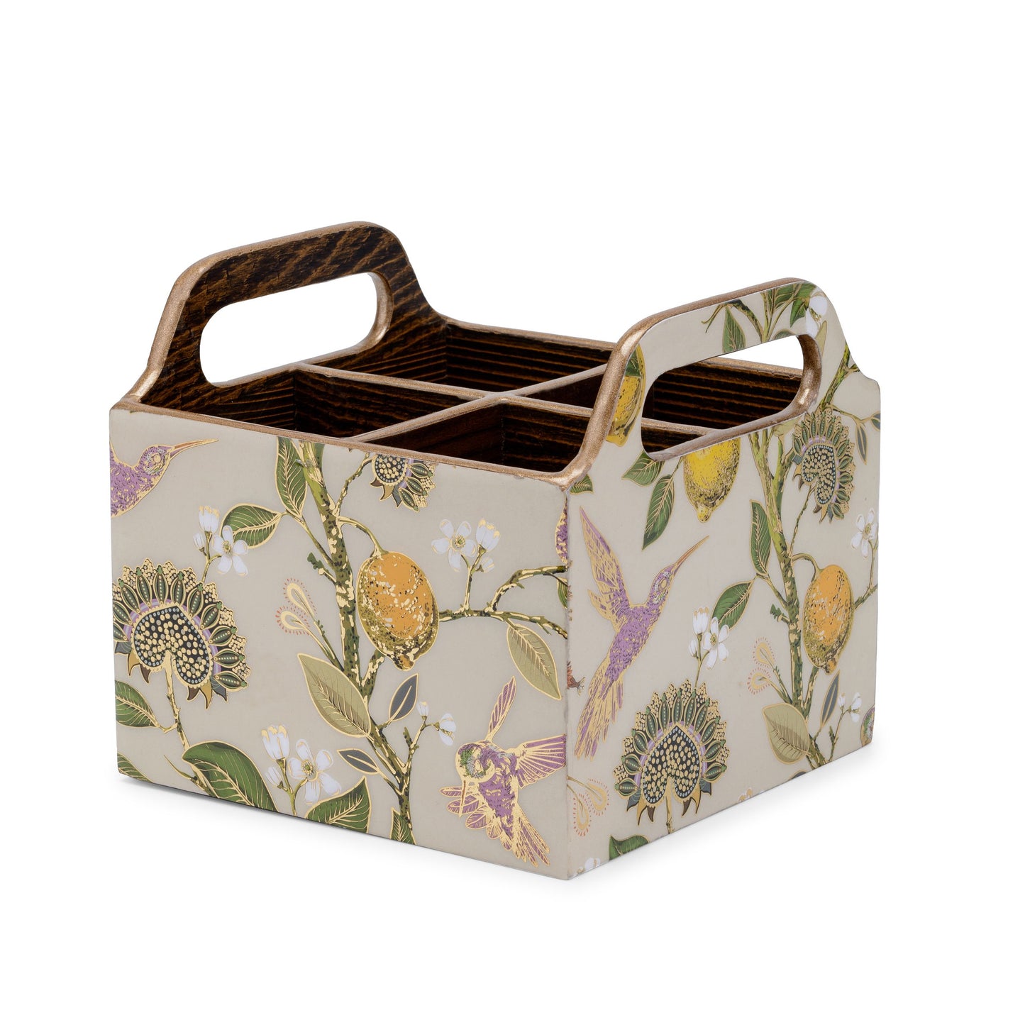 Hachidori limone - Four part cutlery holder