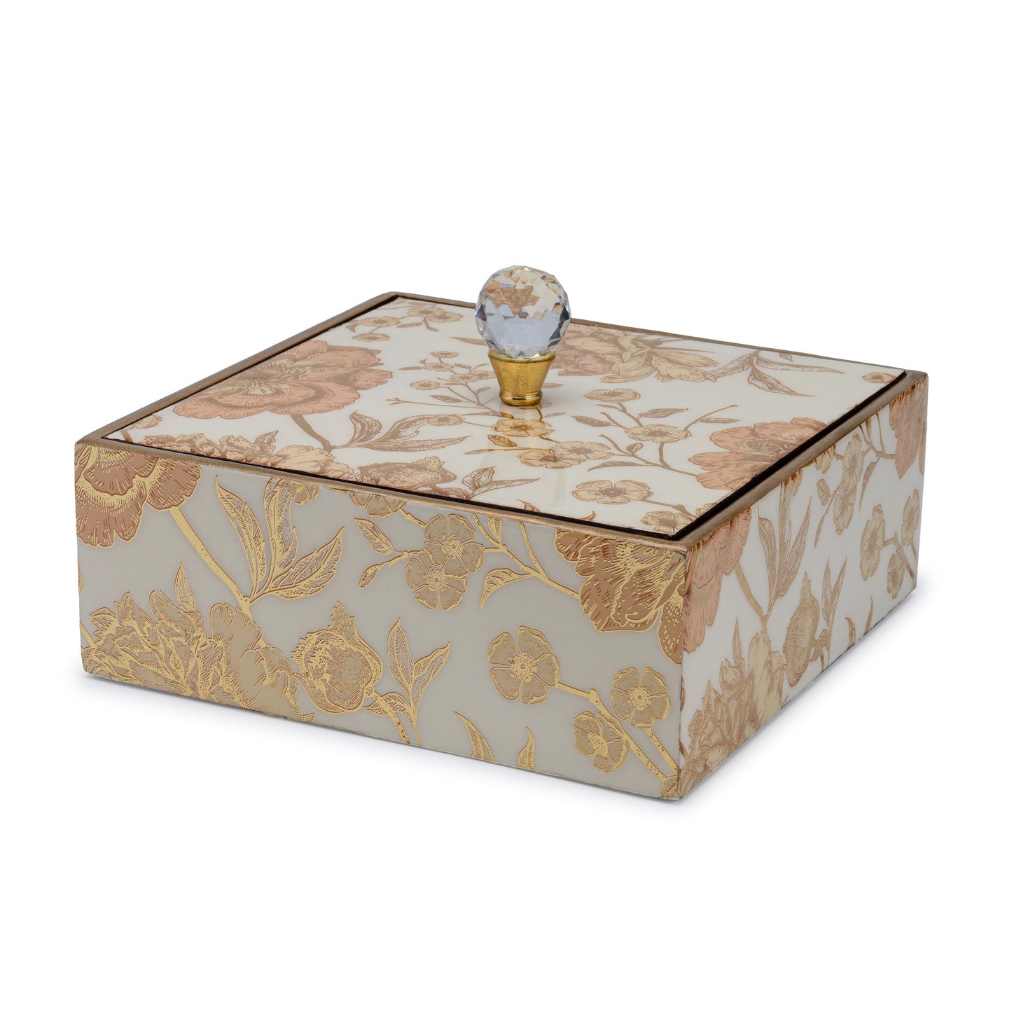 Rosa - Four part wooden storage box