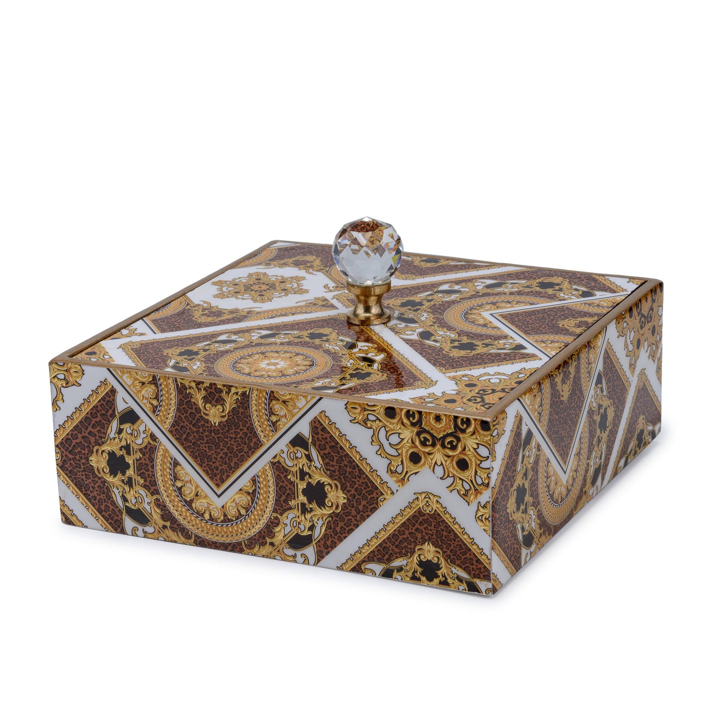 Indiano - 4 part wooden storage box