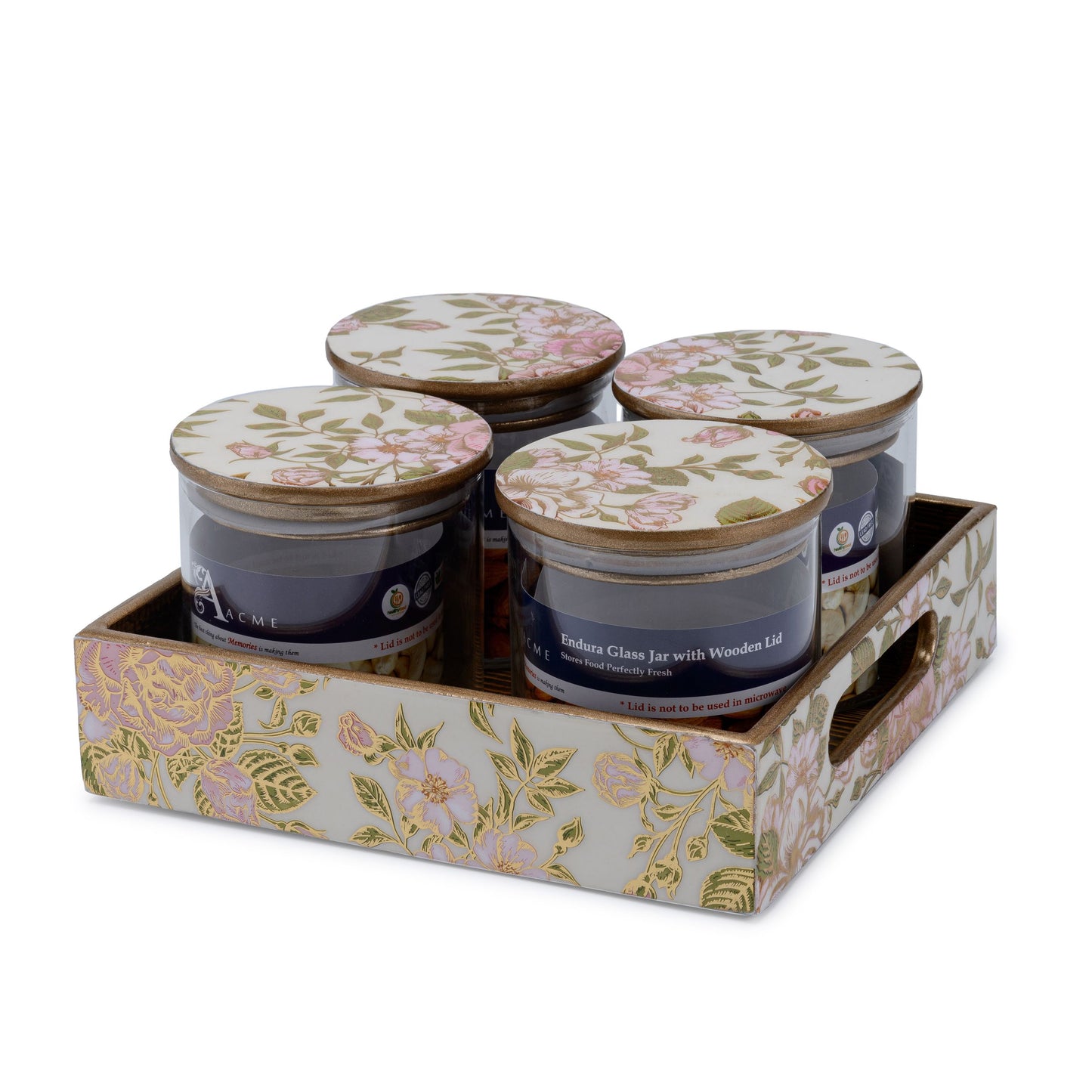 Fiori - 4 jar storage set (Small)