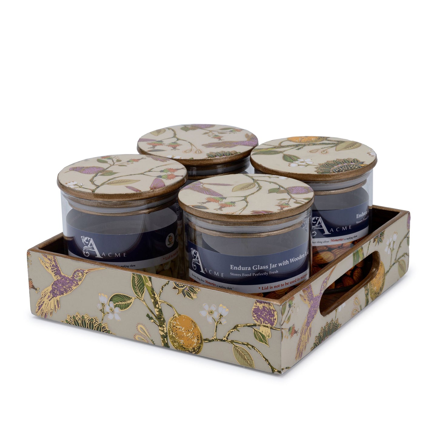 Limone - 4 jar storage set (Small)