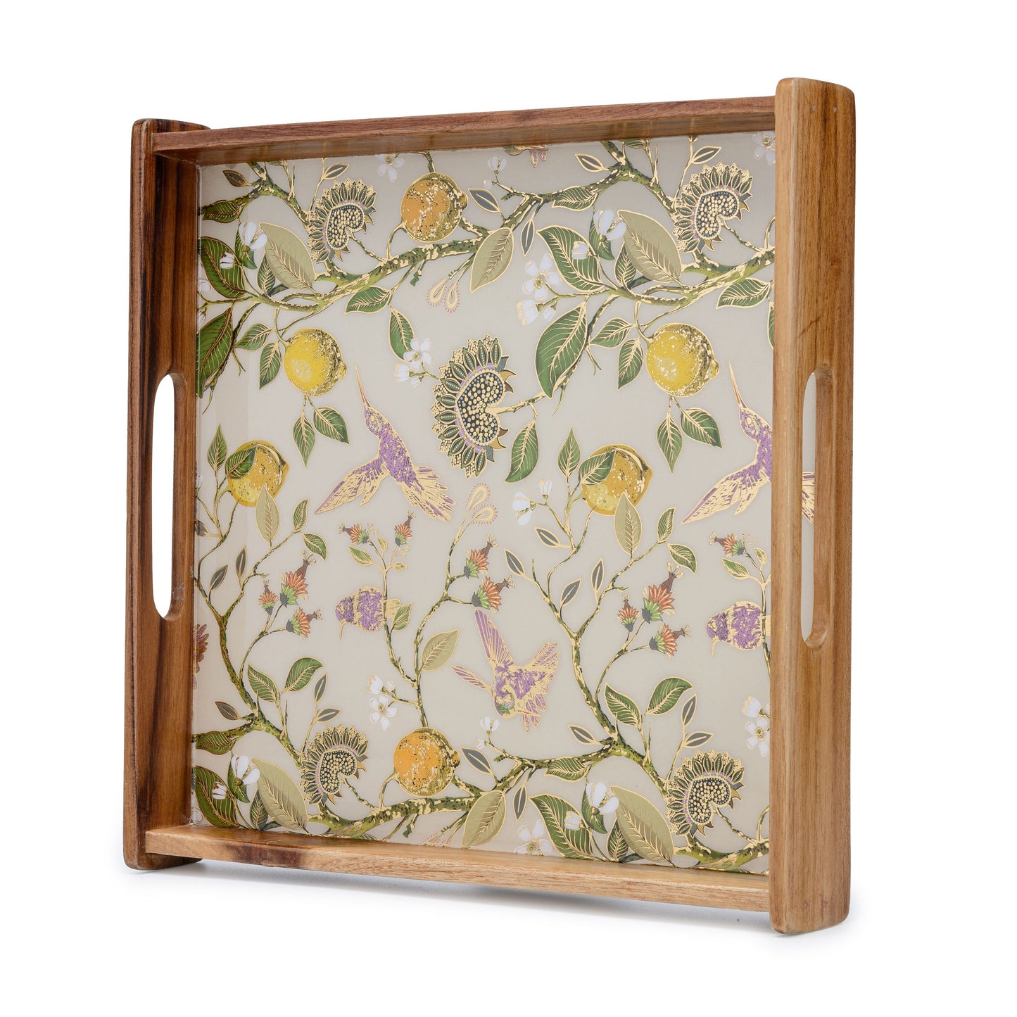 Hachidori limone - Square tray (Medium & Small) Set of two