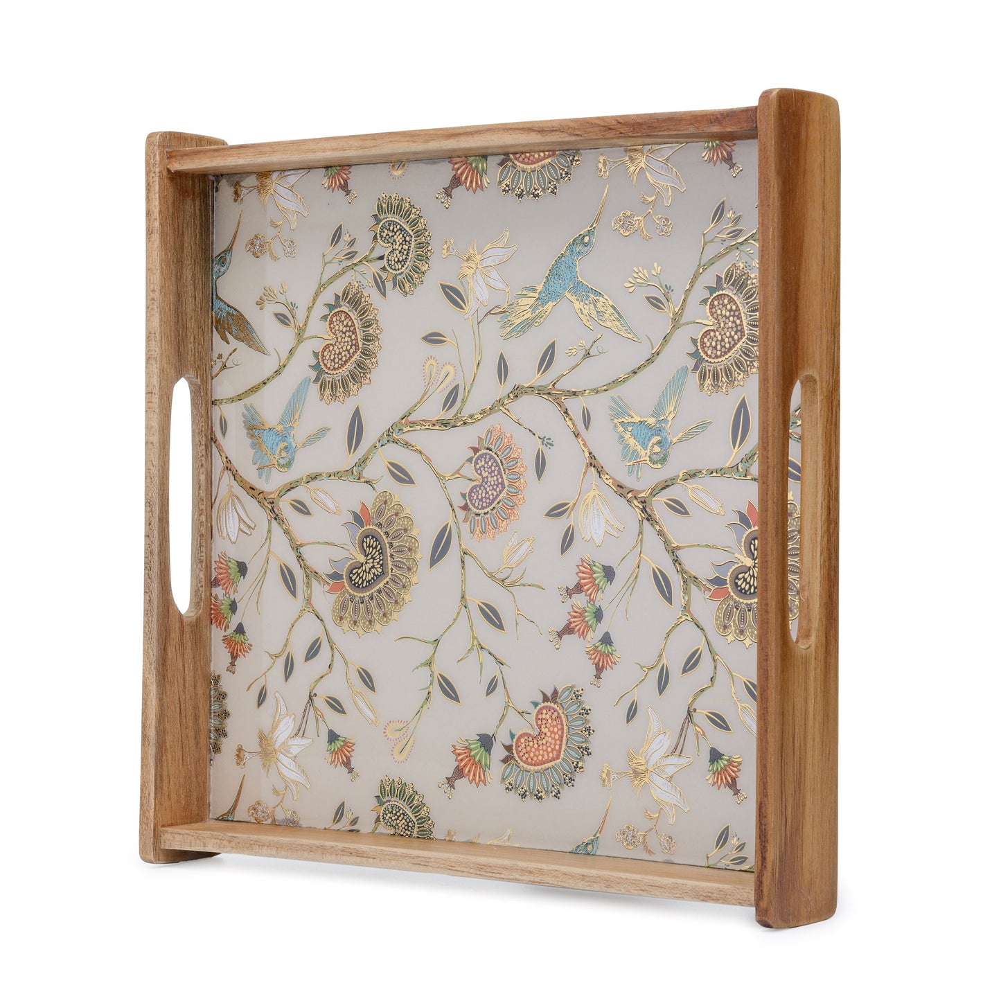 Gardenia - Square tray - Set of 2