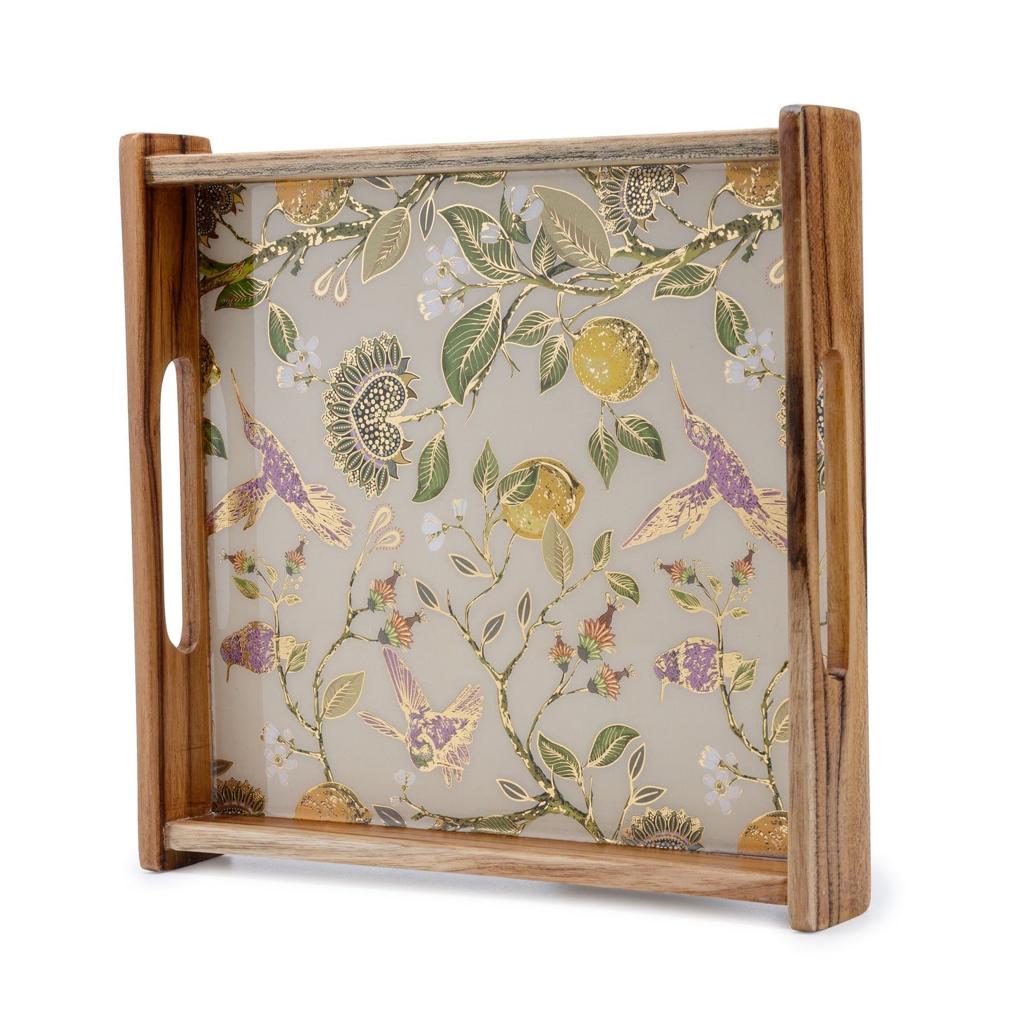 Hachidori limone - Square tray (Medium & Small) Set of two