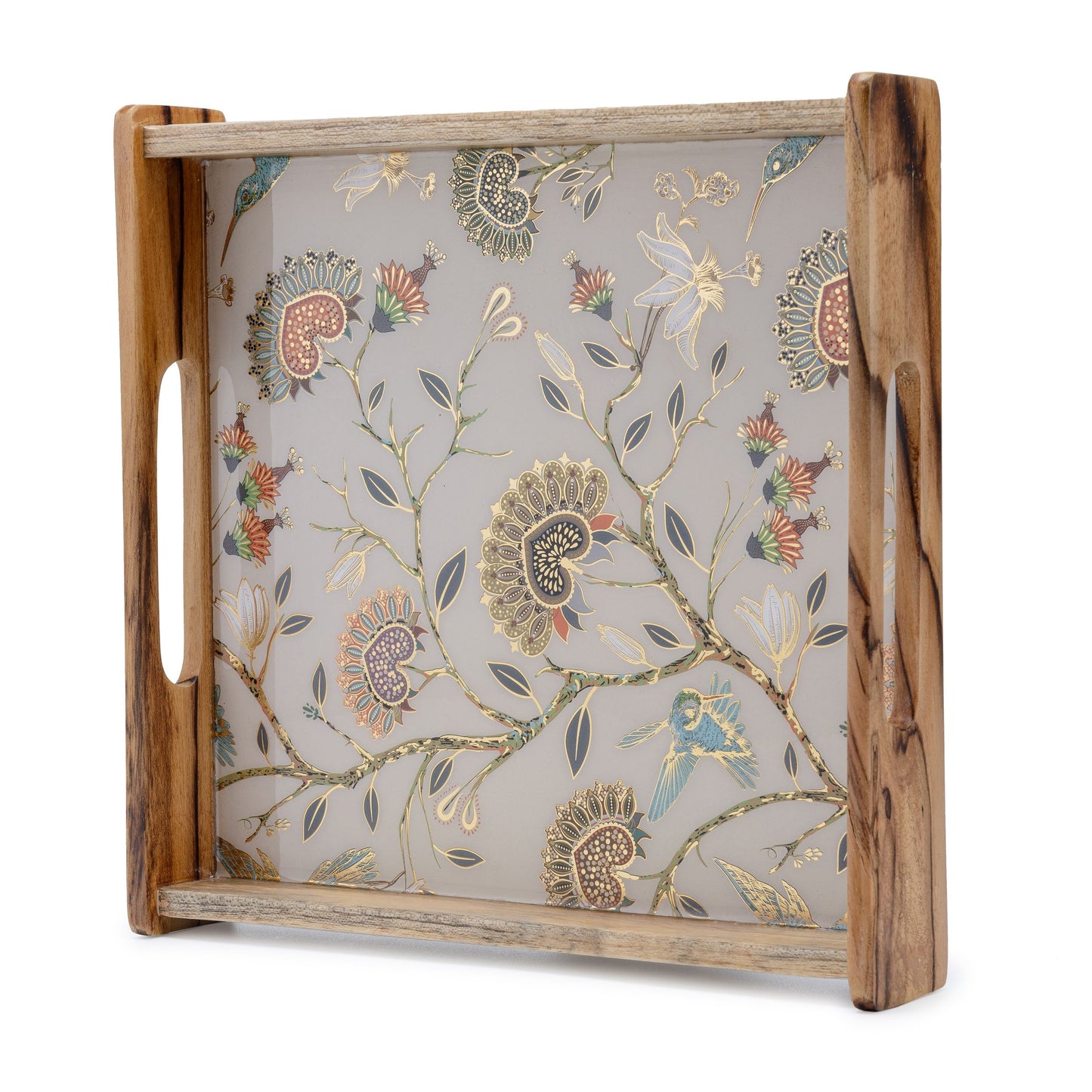 Gardenia - Square tray - Set of 2