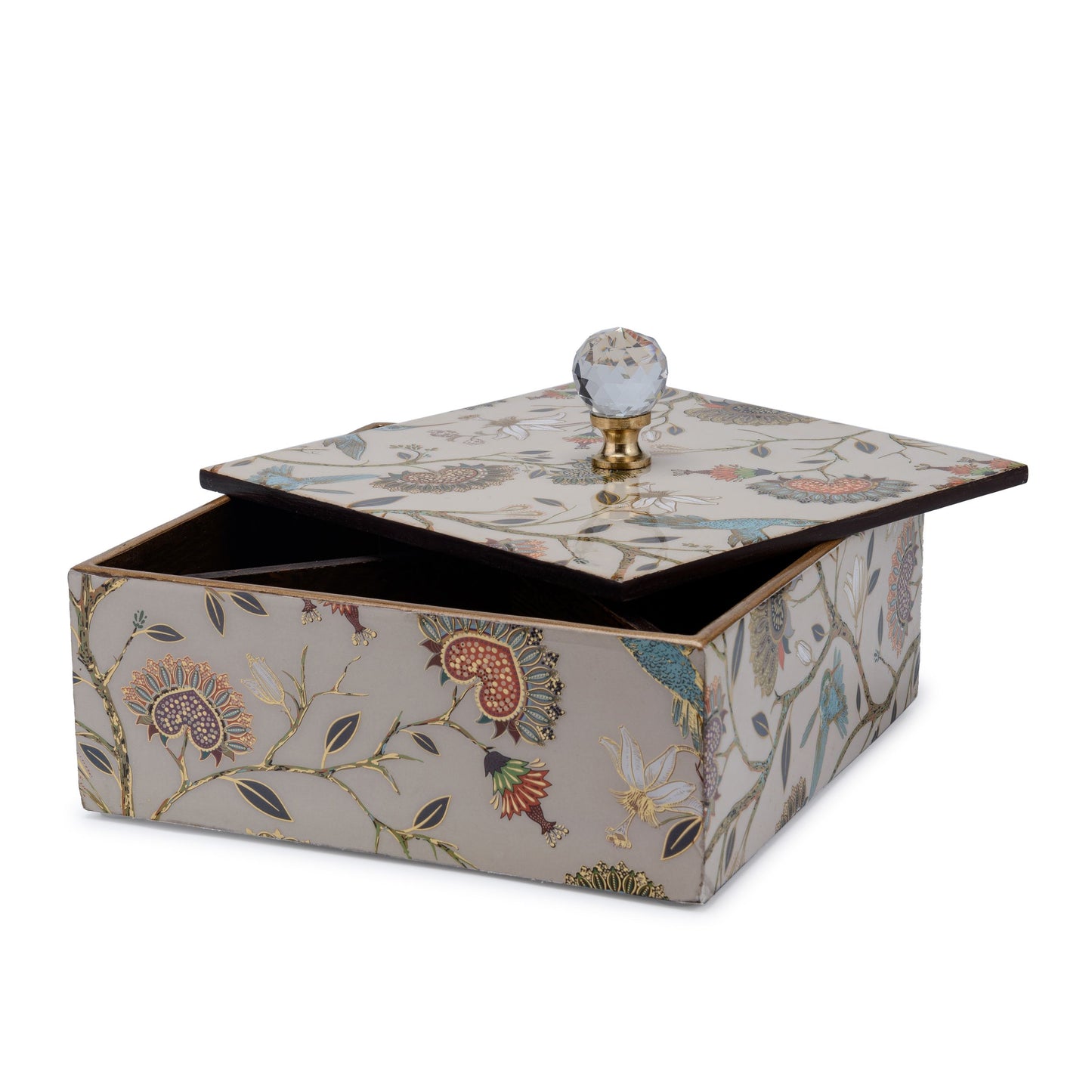 Gardenia - Four part wooden storage box