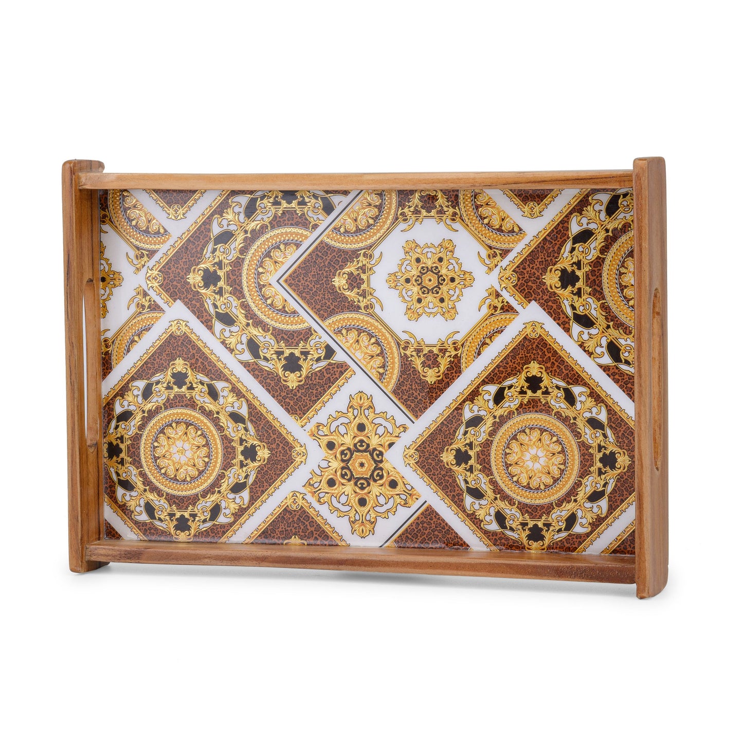 Classico indiano - Rectangle tray - Set of 3