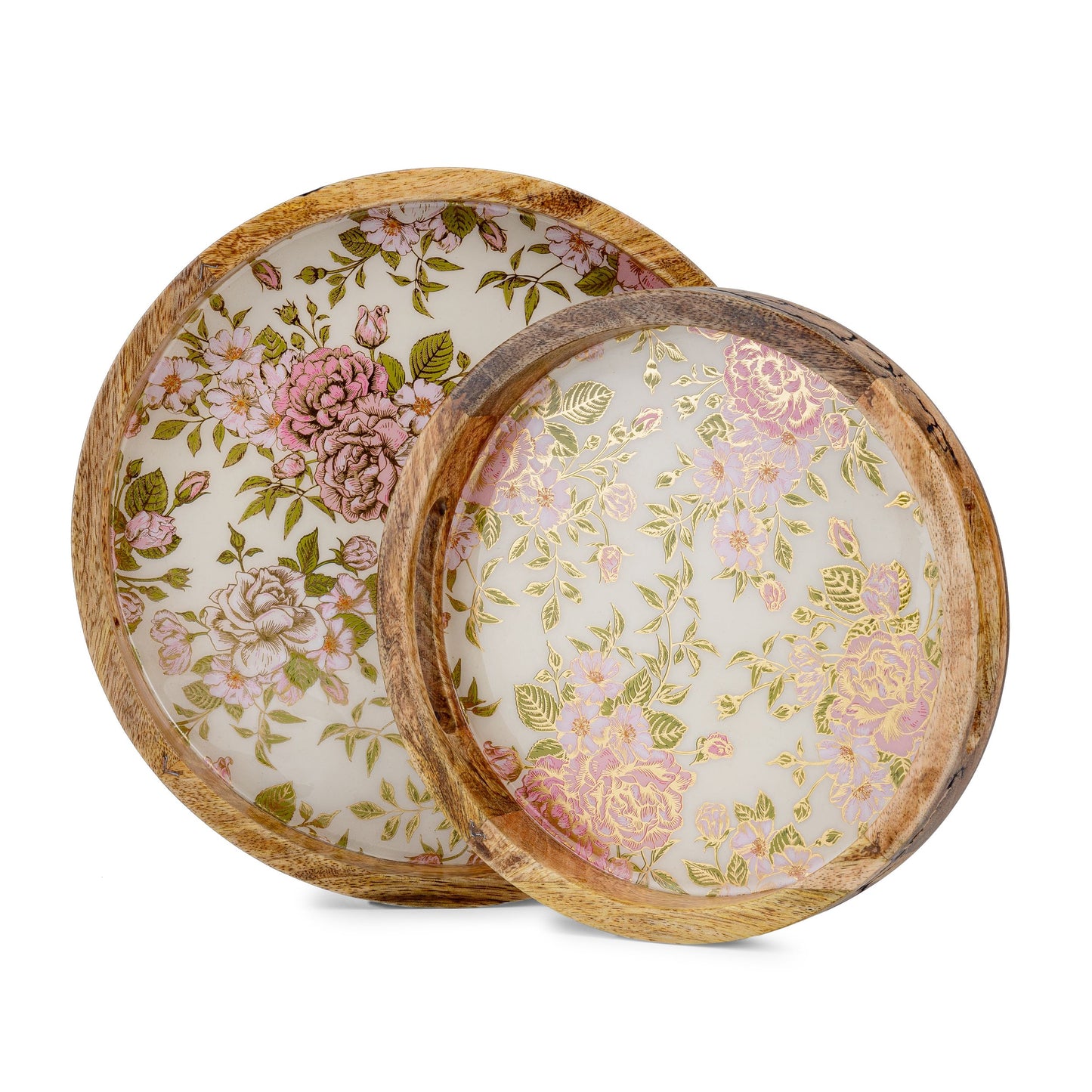 Fiori - Round tray - Set of 2