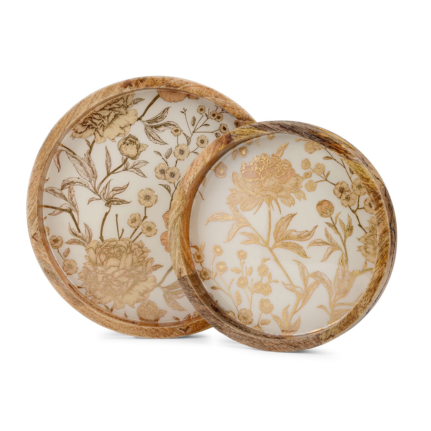 Rosa - Round tray - Set of 2