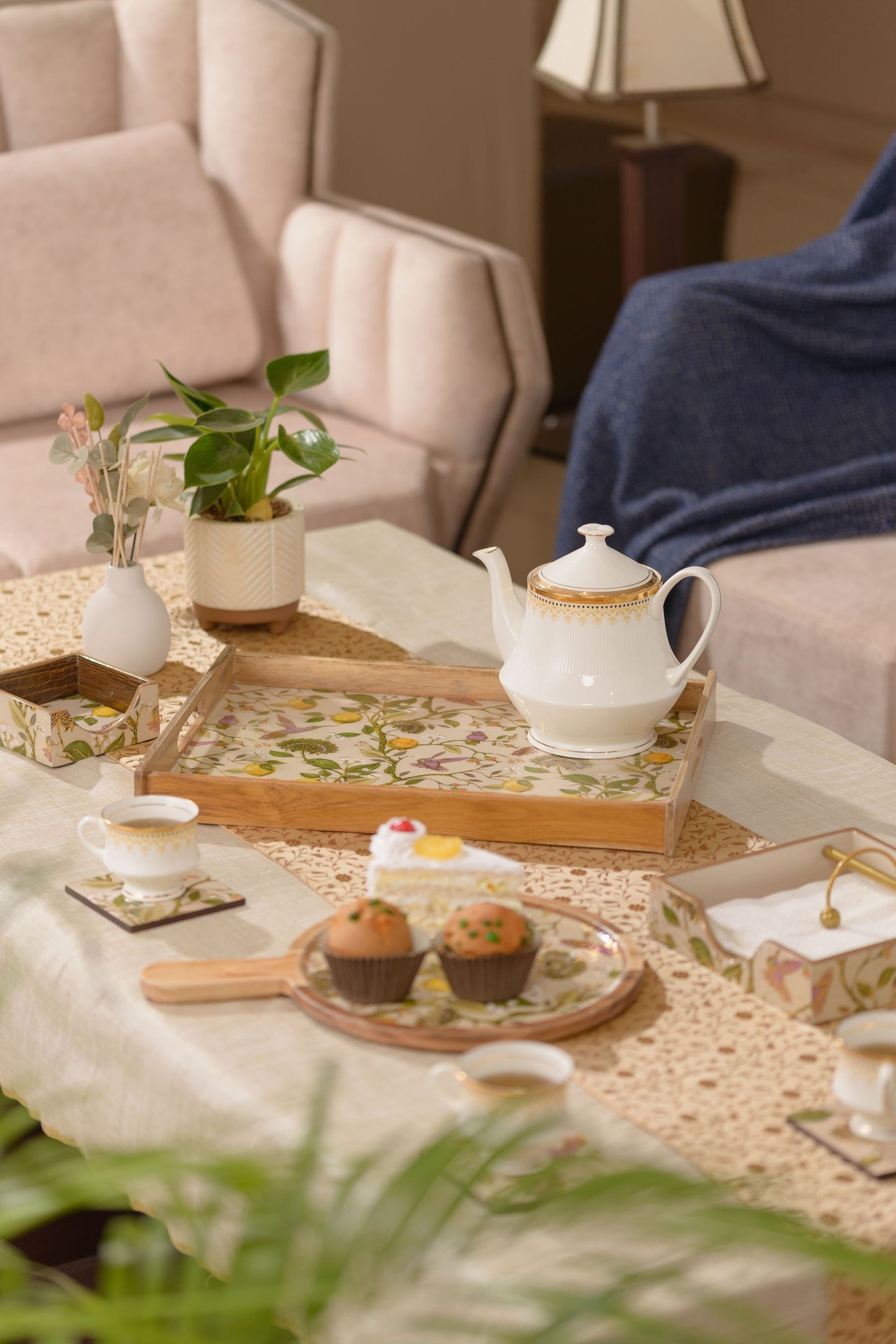 Limone- -Rectangle tray - Set of 3