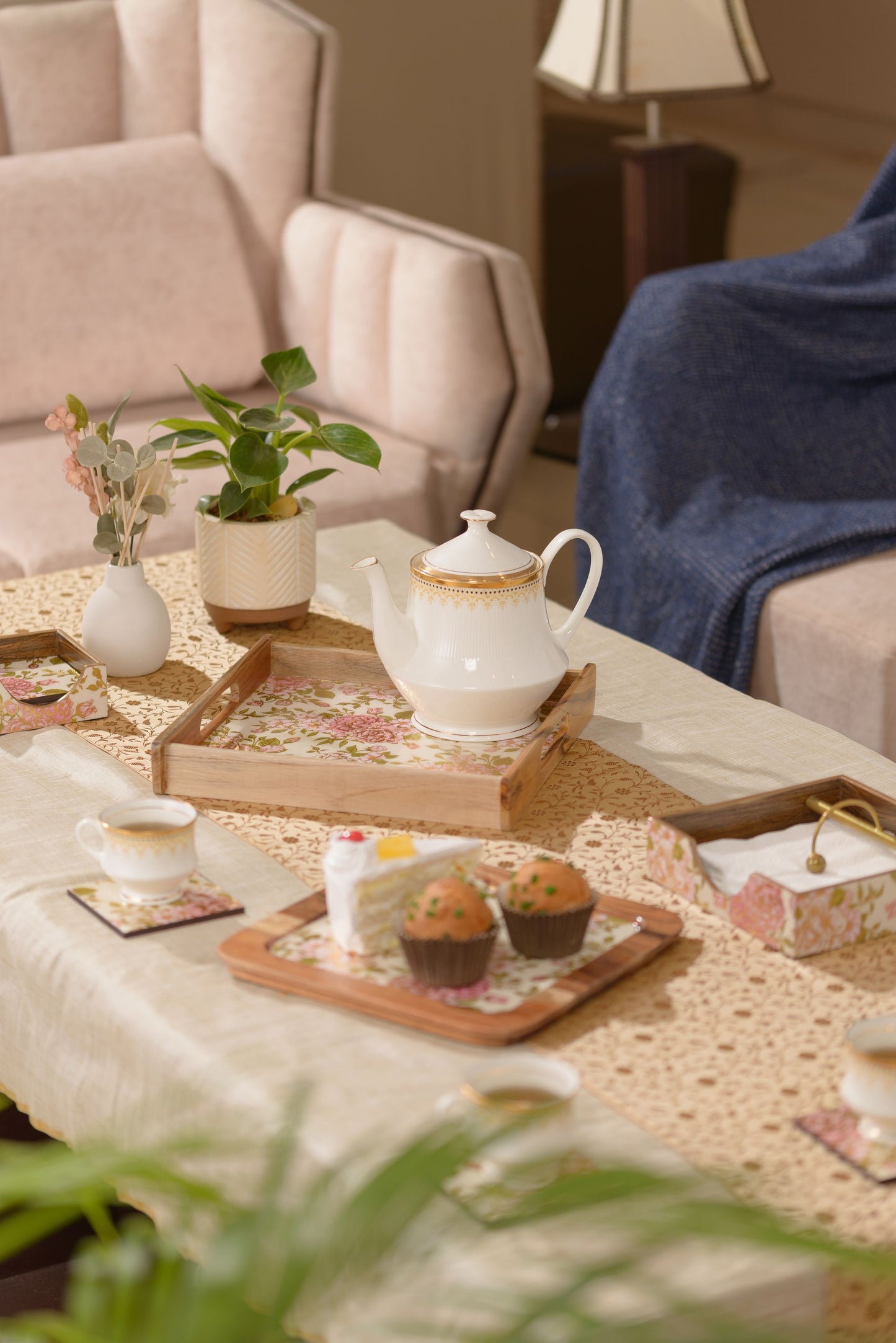 Fiori - Square tray - Set of 2