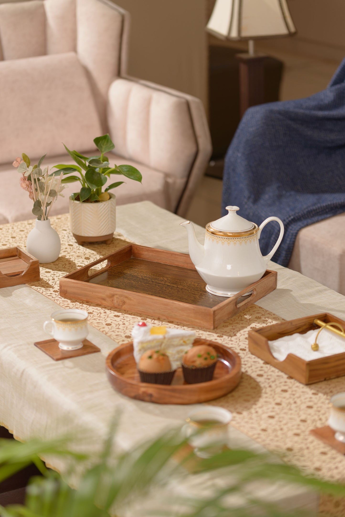 Foresta naturale - Rectangle tray - Set of 3