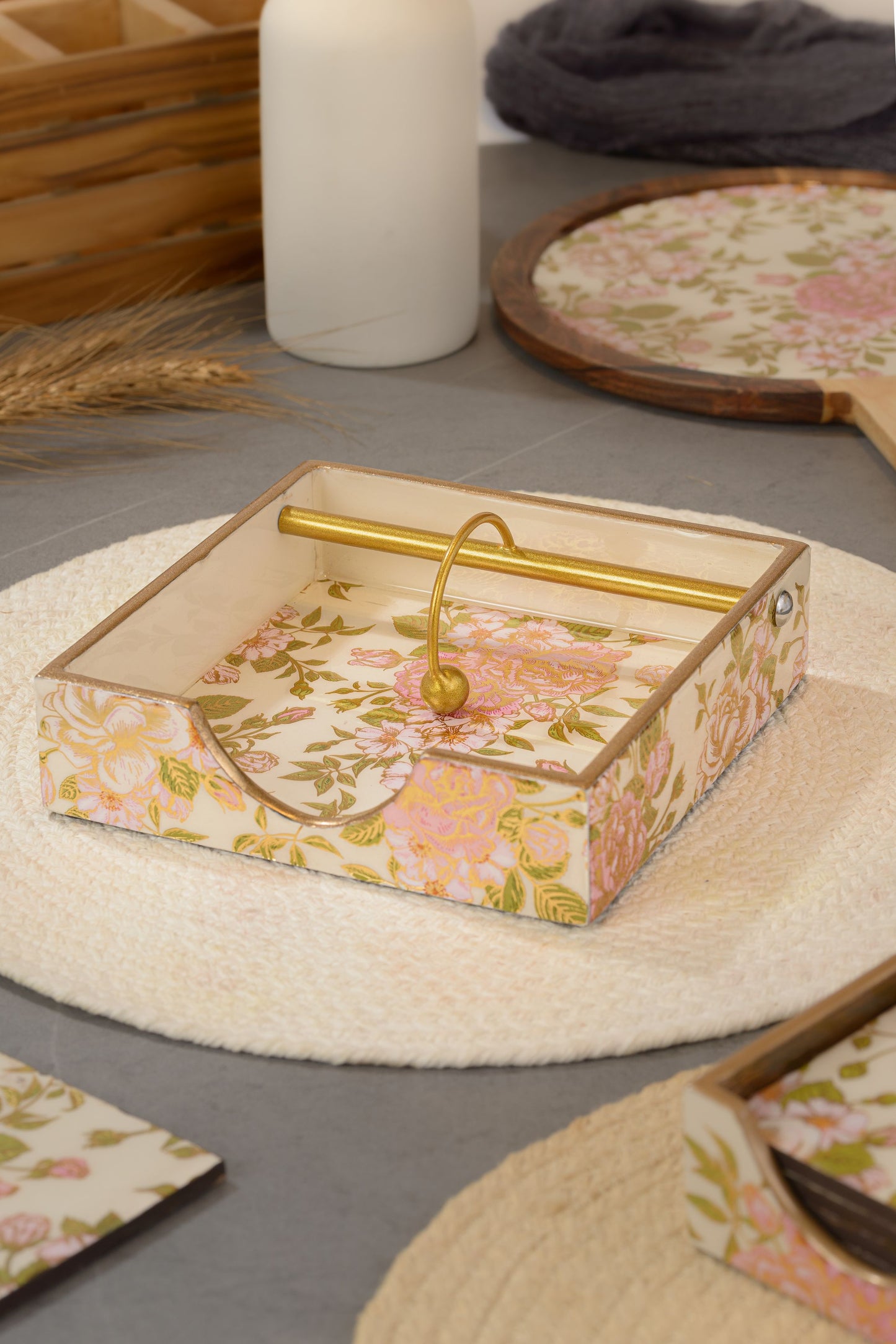 Fiori - Square tissue holder