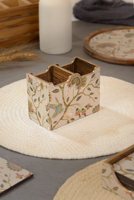 Gardenia - 2 part cutlery holder