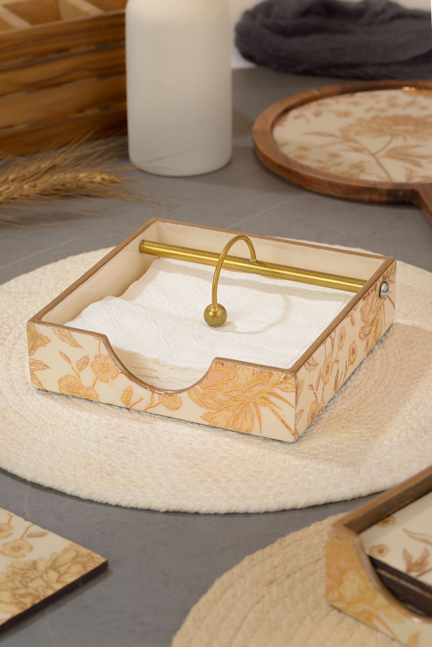 Rosa Victoria - Square tissue holder