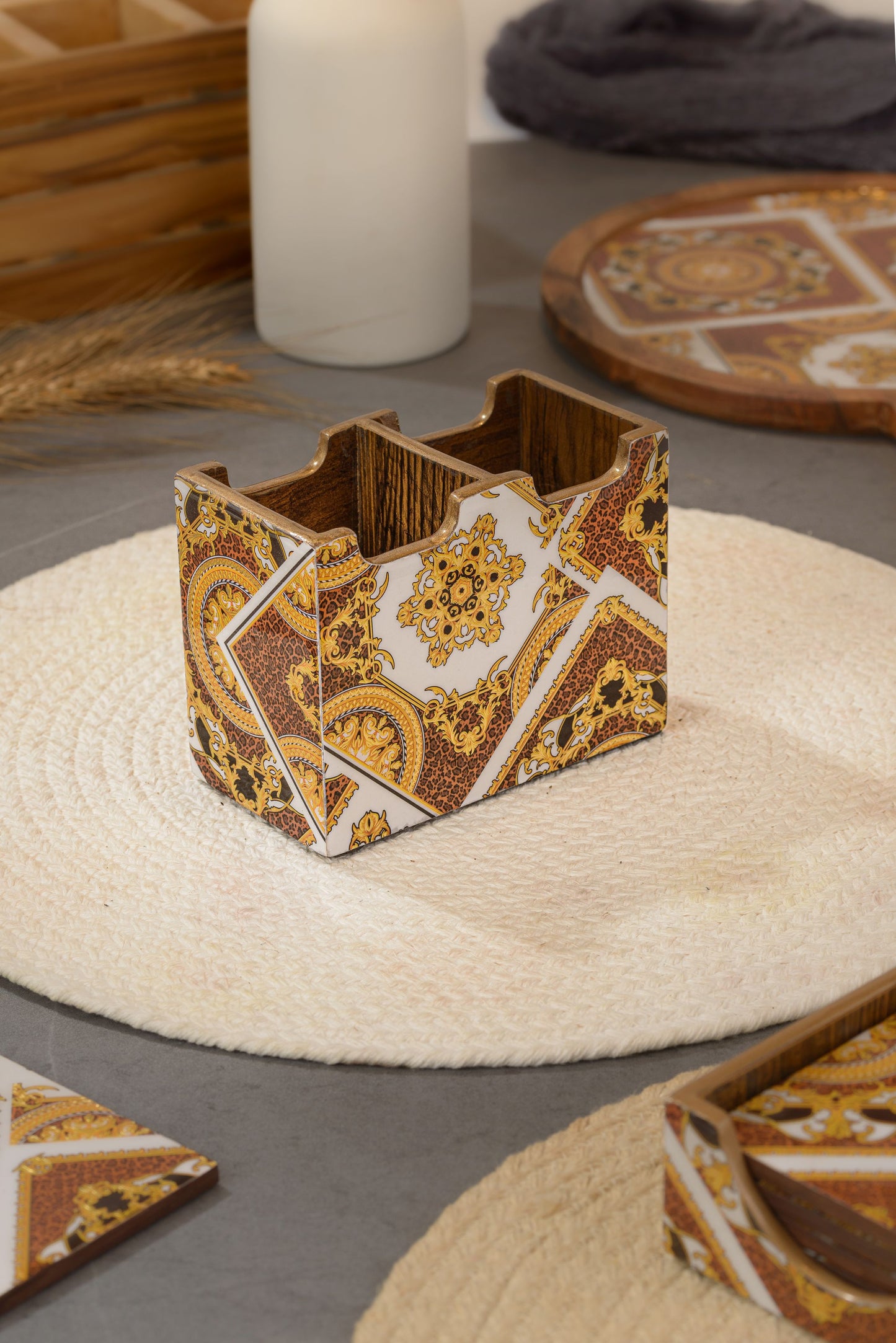 Indiano - 2 part cutlery holder