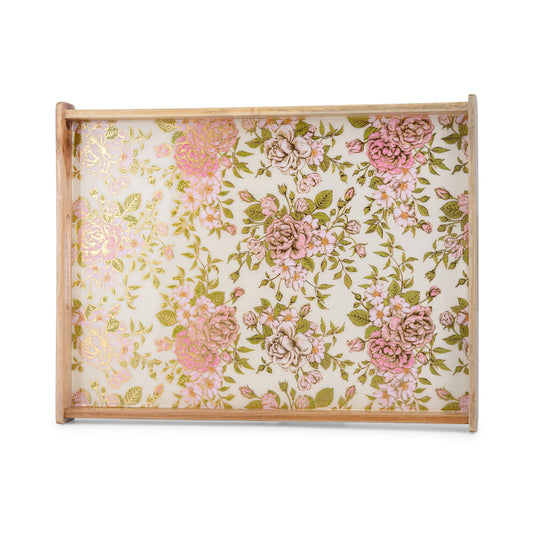 Fiori amore - Rectangle tray (Extra large)