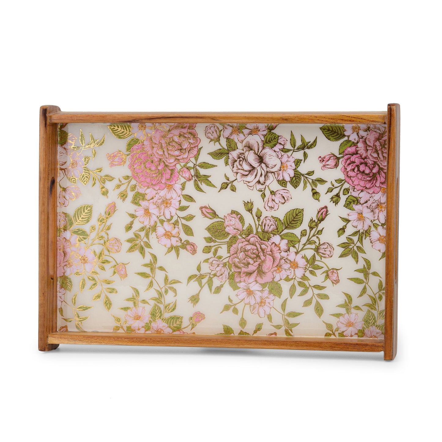 Fiori amore -Rectangle tray (Large & Medium) Set of two