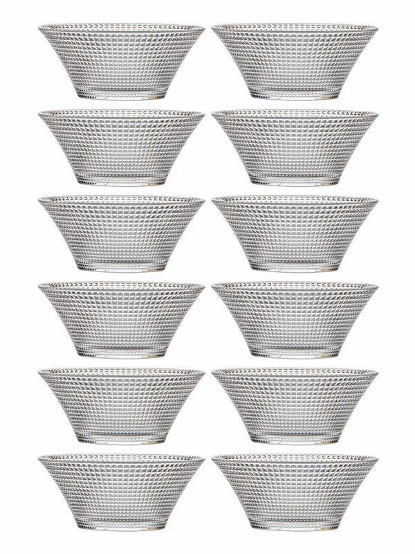 Matrix Glass bowl Set ( 6pcs Bowl set)